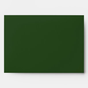 Olive Green Provence Wedding Return Address  Envelope
