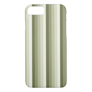 Olive green shadow stripes Case-Mate iPhone case
