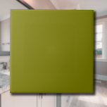 Olive Green Solid Colour | Classic | Elegant Tile<br><div class="desc">Olive Green Solid Colour | Classic | Elegant | Trendy | Stylish | Gift</div>