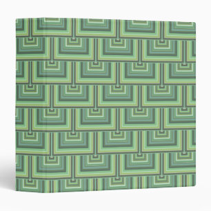 Olive green stripes square scales pattern binder