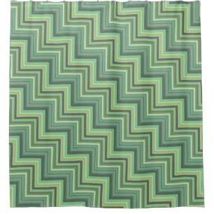 Olive green stripes stairs pattern