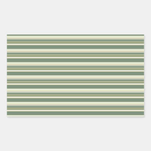 Olive green stripes sticker