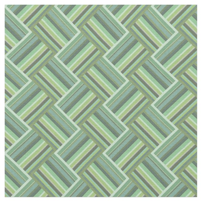 Olive green stripes weave fabric (Close Up)