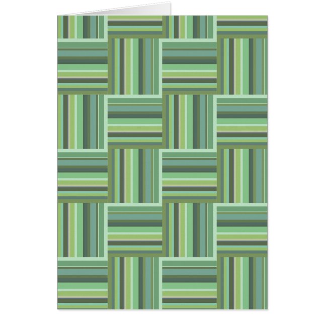 Olive green stripes weave pattern (Front)