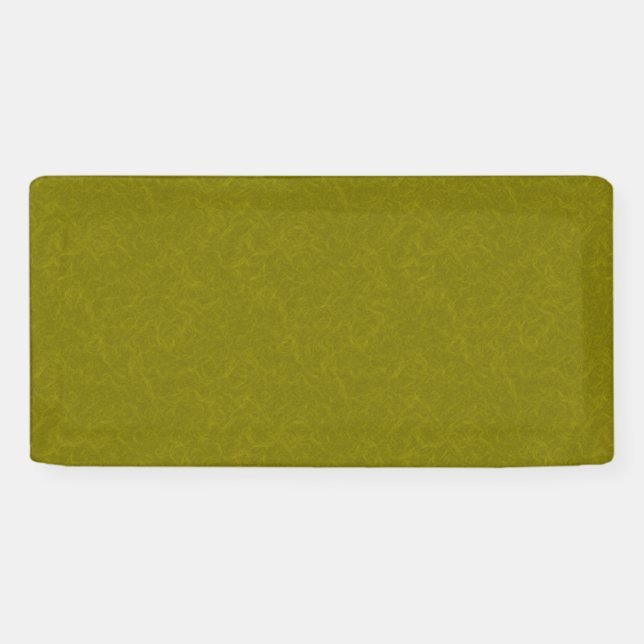 Olive green surface with subtle swirling pattern banner (Horizontal)