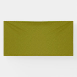 Olive green surface with subtle swirling pattern banner