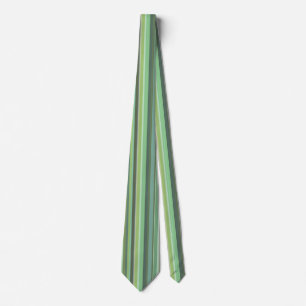 Olive green vertical stripes tie