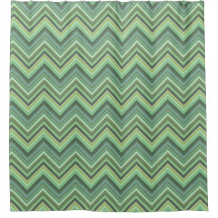 Olive green zigzag stripes