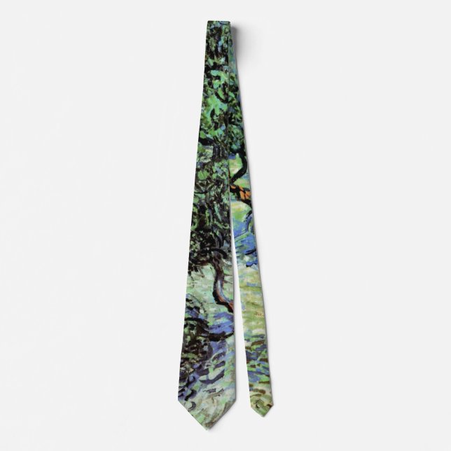 Olive Grove by Vincent van Gogh Tie (Front)