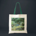 Olive Grove by Vincent van Gogh Tote Bag<br><div class="desc">Olive Grove by Vincent van Gogh is a vintage fine art post impressionism nature painting. Van Gogh painted over a dozen landscapes of olive trees while living in the south of France. An orchard filled with fruit trees on a farm in the summer season. About the artist: Vincent Willem van...</div>