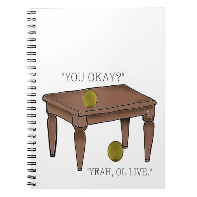 Olive Joke Notebook (Front)