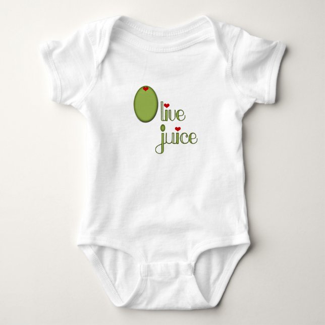 Olive Juice Baby Bodysuit (Front)