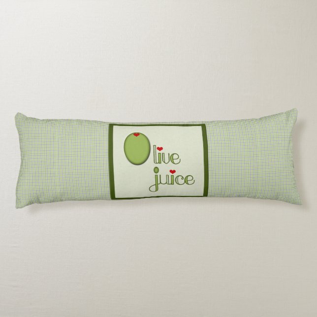 Olive Juice Body Pillow (Back)