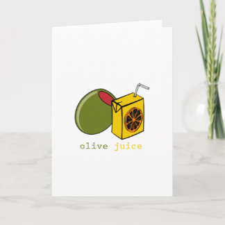 Olive Juice Holiday Card