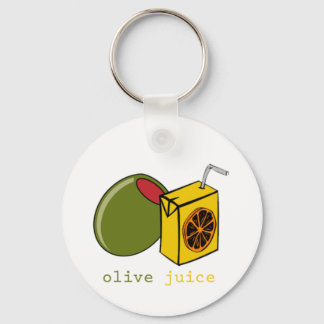 Olive Juice Keychain