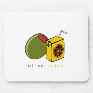 Olive Juice Mouse Pad