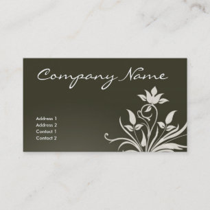 Olive Leaves Business Card