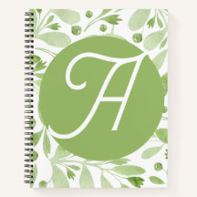 Olive Leaves Initial Journal
