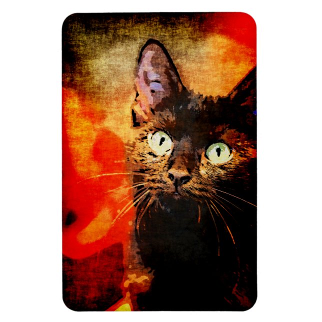 OLIVE LOOKING UP MAGNET (Vertical)