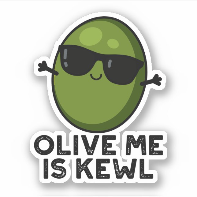 Olive Me Is Kewl Cool Olive Pun  (Front)