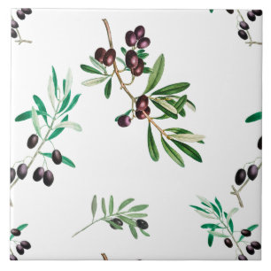 Olive,mediterranean olives tile