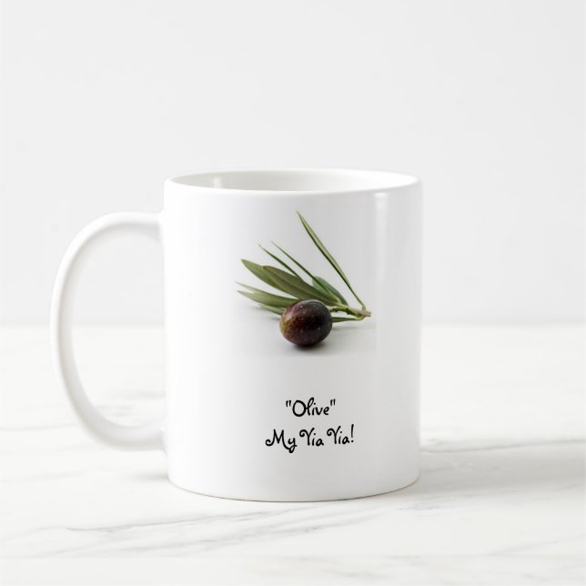 "Olive" My Yia Yia! Coffee Mug (Left)