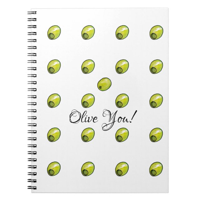 Olive Notebook (Front)