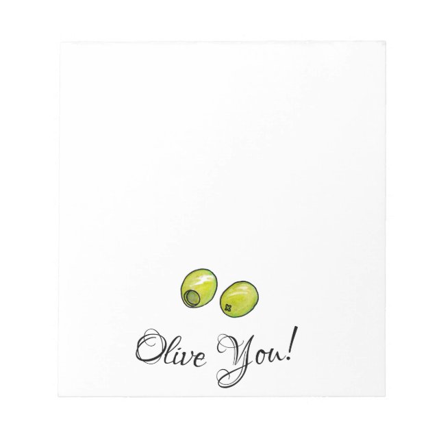 Olive Notepad (Front)