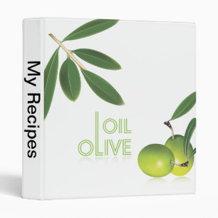 Olive Oil EVOO For Chefs Binder