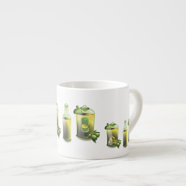 Olive Oil EVOO For Chefs Espresso Cup (Front Right)