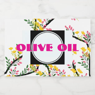 Olive Oil Food Label