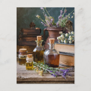 Olive Oil Jars Postcard