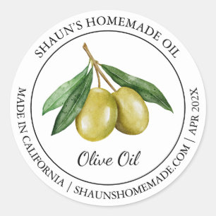 Olive oil Modern label