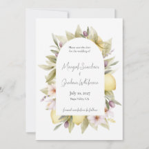 Olive Orchard Save the Date