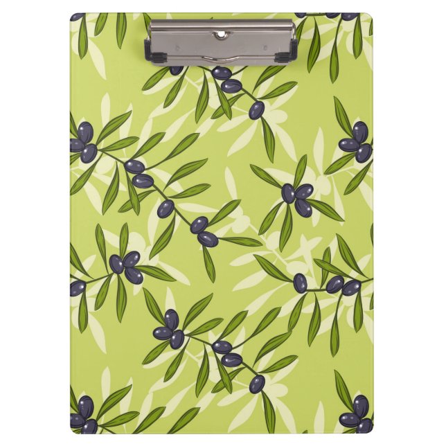 Olive Pattern Clipboard (Front)
