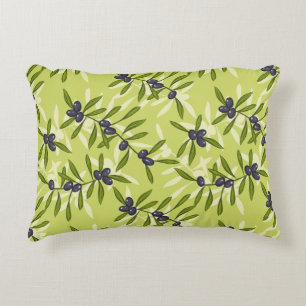 Olive Pattern Decorative Pillow
