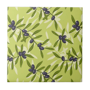 Olive Pattern Tile