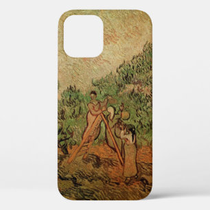 Olive Picking by Vincent van Gogh iPhone 12 Case