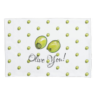 Olive Pillowcase