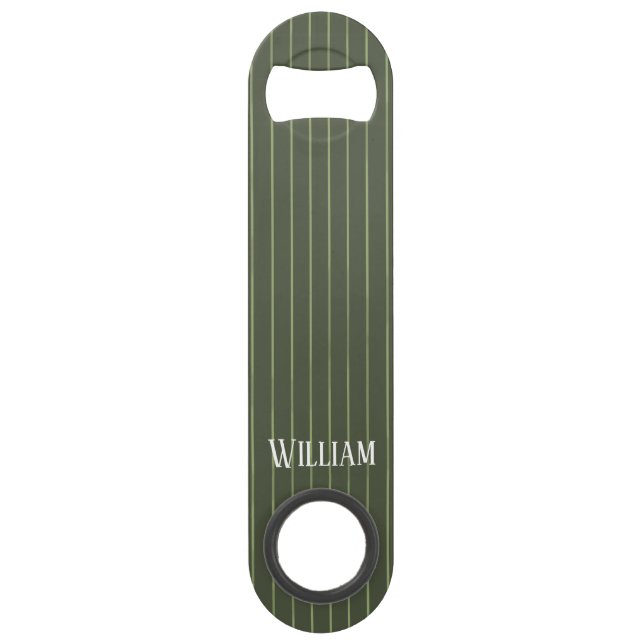 Olive Pinstripes (Devant)