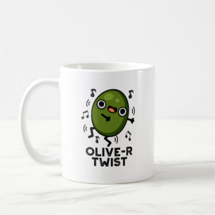 Olive-r Twist Funny Fruit Olive Pun  Coffee Mug