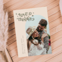Olive Retro Amour & Merci White Arch Mariage