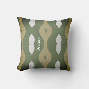Olive Rhythm Nordic Atelier Throw Pillow
