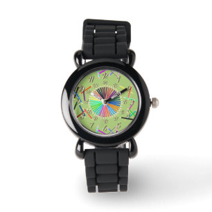 Olive & Silver Watch