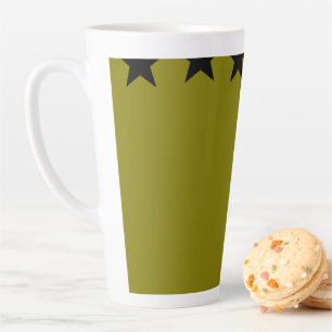Olive Slate  Latte Mug