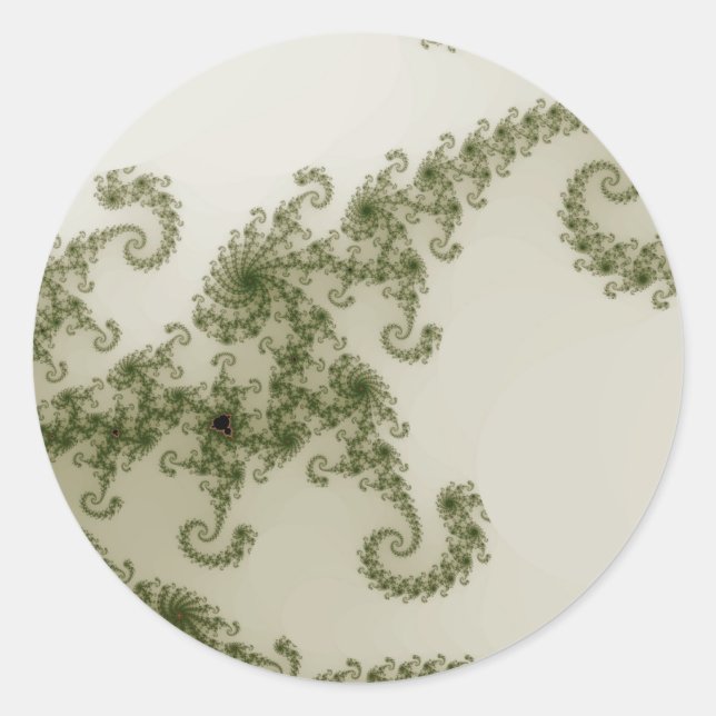 Olive Smoke Stickers (Front)