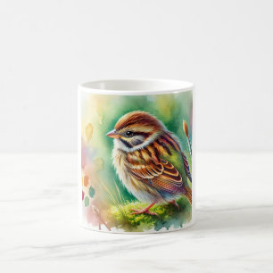 Olive Sparrow Watercolor Harmony 300824AREF151 - W Coffee Mug