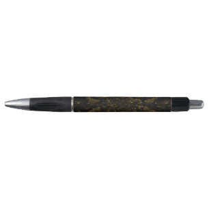 Olive Stained Glass Butterfly Pen