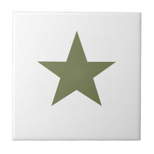 Olive Star Tile