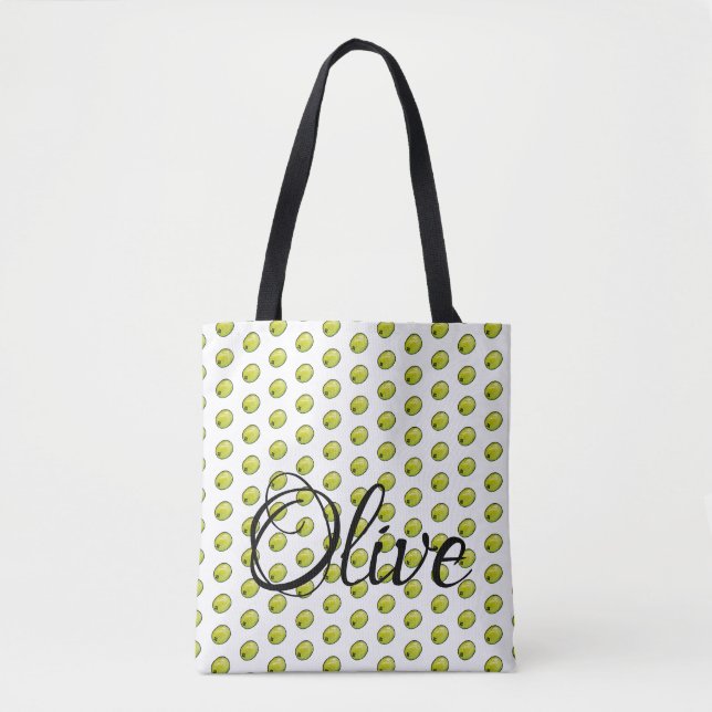 Olive Tote Bag (Front)